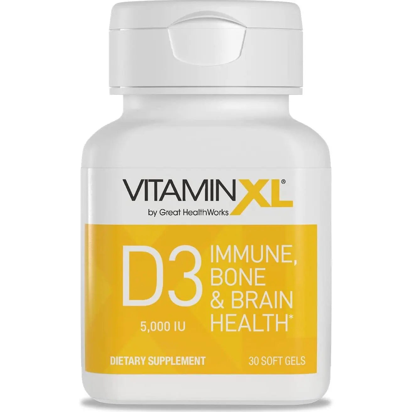 OmegaXL 120 Softgels (60 x 2 Pack) & VitaminXL D3 High Potency Daily Vitamin D 5000 IU 125mcg(30 Softgels) OmegaXL
